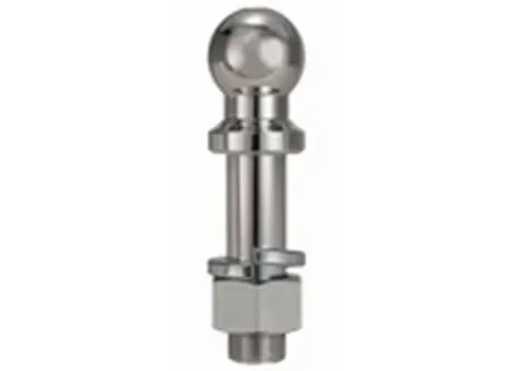 Trimax Locks 2in standard tow ball – chrome, for hd aluminum razors