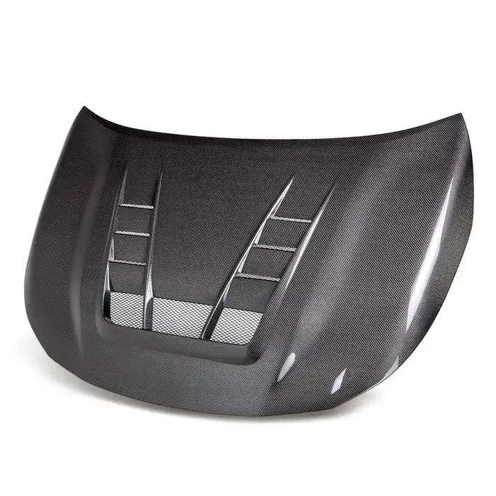 TV-style double-sided carbon fiber hood for 2023-2024 Toyota GR Corolla