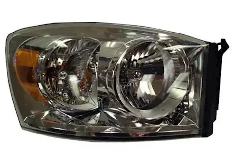 TYC Rh headlamp assy composite dodge ram 2500/3500 2007-2009; ram 1500 07-08
