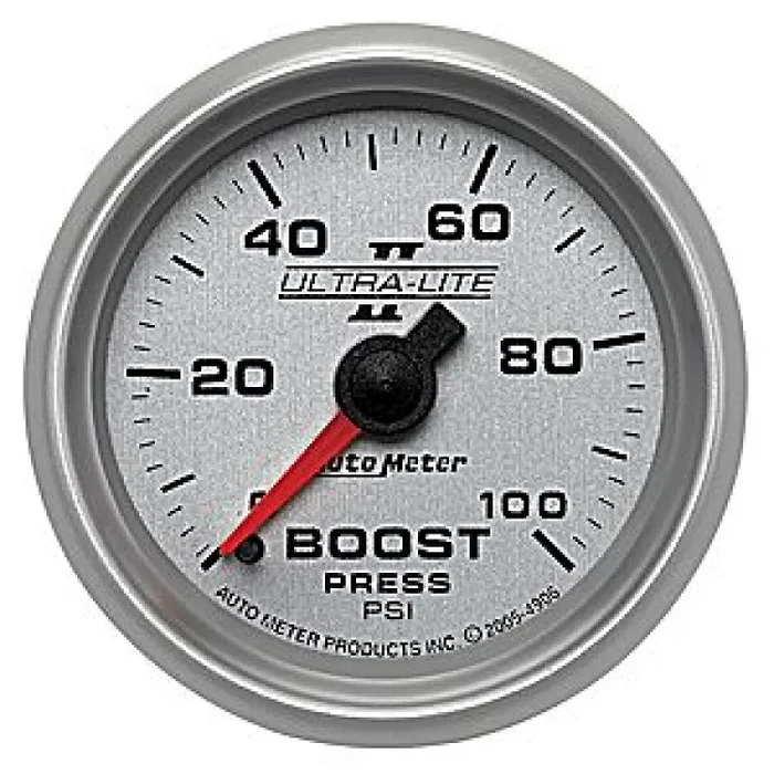 Ultra Lite II Boost Gauge 0-100PSI 4906