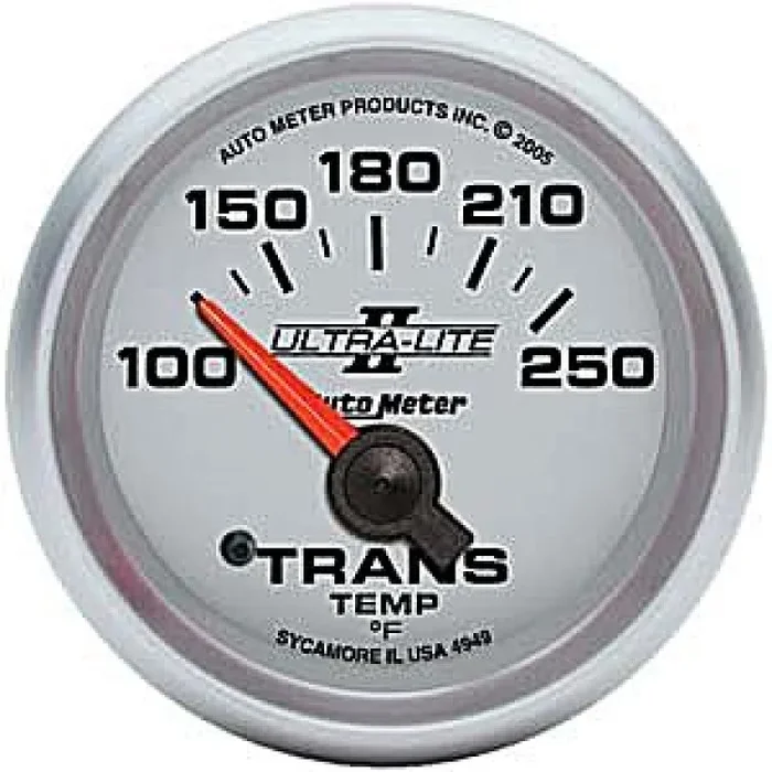 Ultra Lite II Transmission Temperature Gauge 100-250º 4949