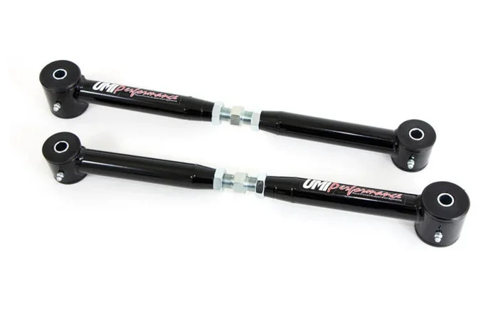 UMI Performance 05-14 Ford Mustang Adjustable Lower Control Arms w/ Polyurethane Bushings – 1038-B