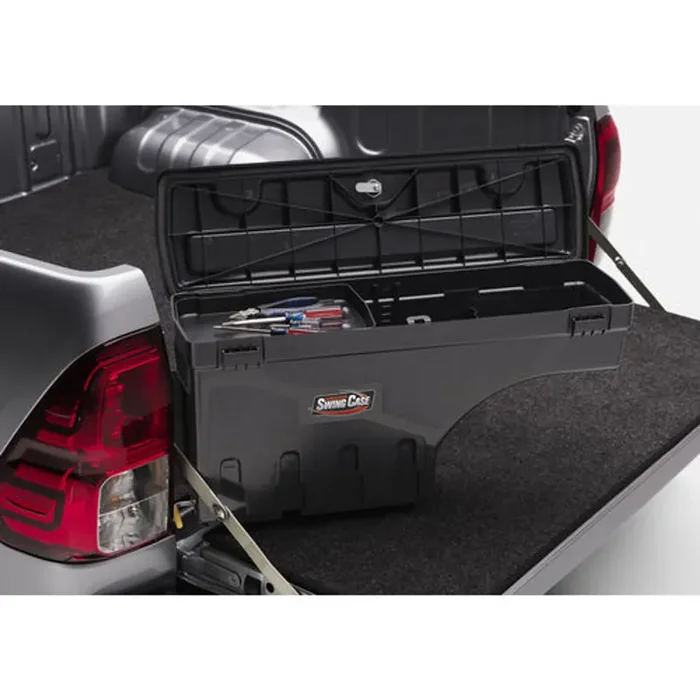 UnderCover Swing Case 2016-2022 Toyota Hilux Drivers Side – Black Smooth