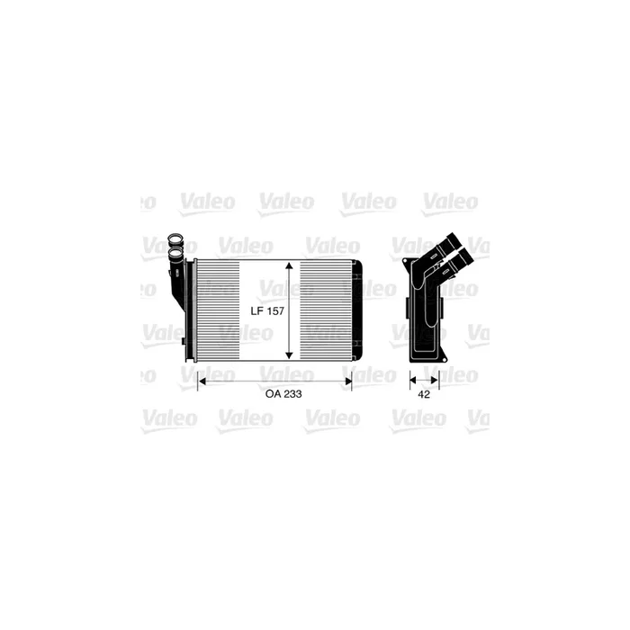 VALEO Wärmetauscher, Innenraumheizung 812044
