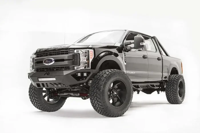 Vengeance Front Bumper 2 Stage Black Powder Coated w/No Guard FS17-V4151-1