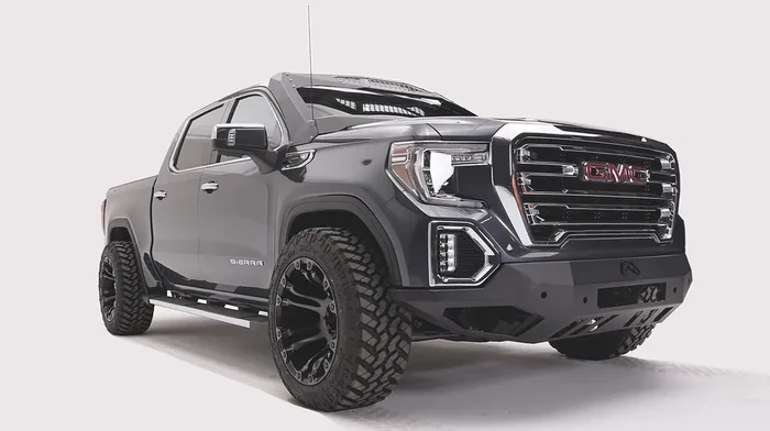 Vengeance Front Bumper 2 Stage Black Powder Coated w/No Guard w/Sensors GS19-D6051-1