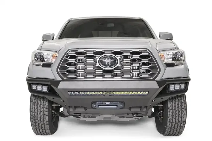 Vengeance Winch Front Bumper w/No Guard Bare Steel TB16-01-B