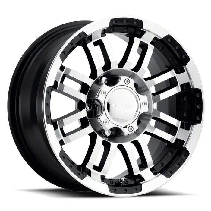Vision Off-Road Warrior Gloss Black Machined 6-Lug Wheel; 18×8.5; 25mm Offset (04-08 F-150)Find parts that fit my vehicle