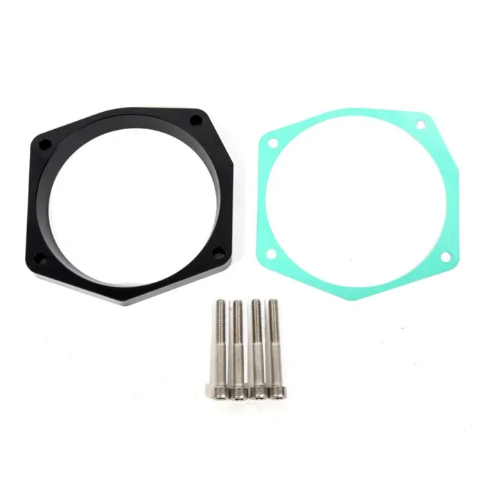 VMP Performance 105mm Throttle Body Adapter Plate Kit – Black Anodized – VMP-INA023