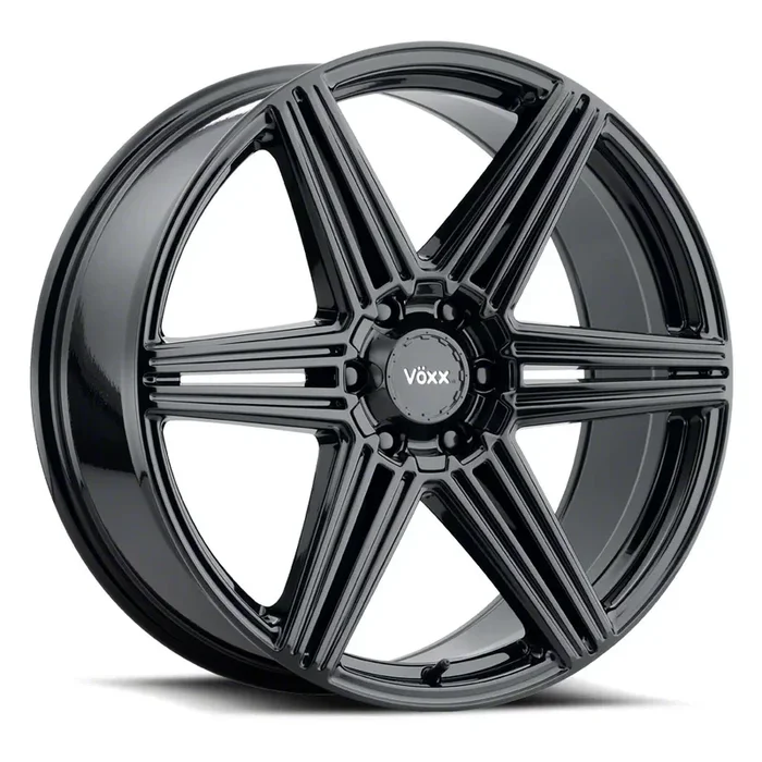 Voxx Sotto Gloss Black 6-Lug Wheel; 20×8.5; 18mm Offset (21-25 F-150)Find parts that fit my vehicle