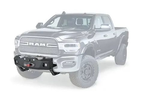 Warn 19-21 ram 2500/3500/4500/5500 trans4mer gen iii mounting bracket kit