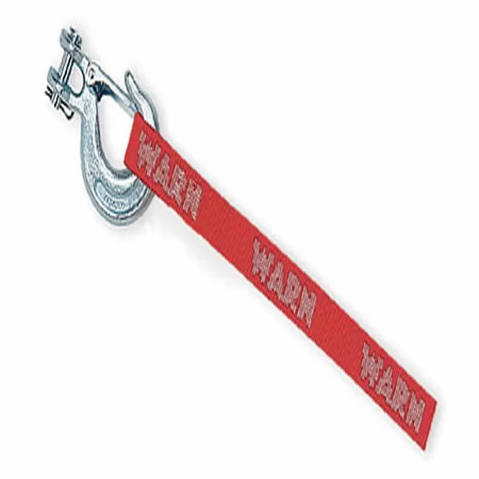 WARN 5/16″ SAFETY HOOK WITH PULL STRAP 39557