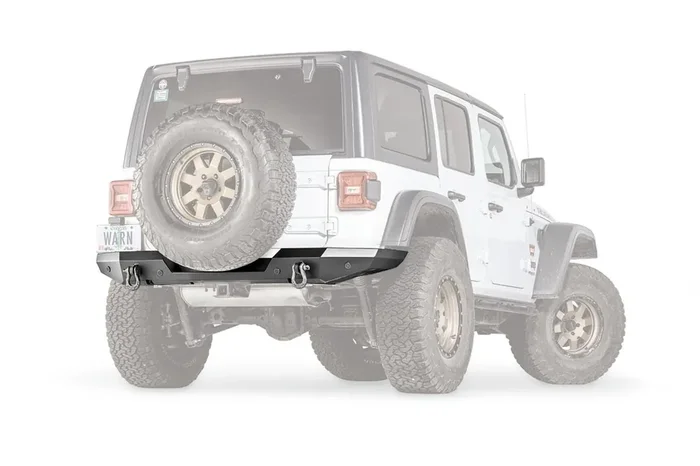 WARN ELITE REAR BUMPER JEEP JL WITHOUT TIRE CARRIER 102410