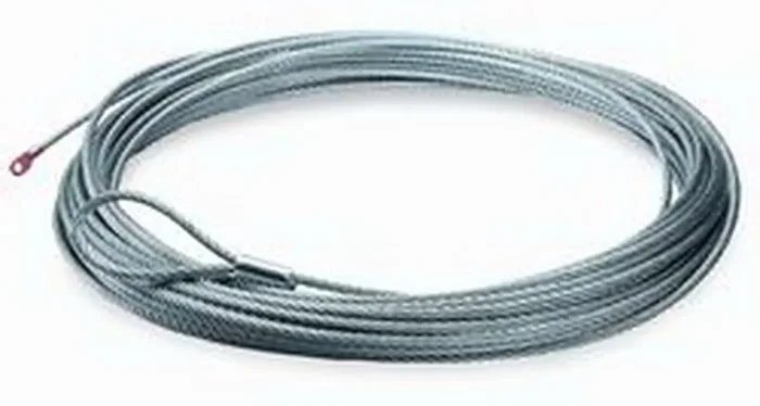 WARN WIRE ROPE ASSEMBLY 5/16 Inch Diameter x 50 Foot Length 60076