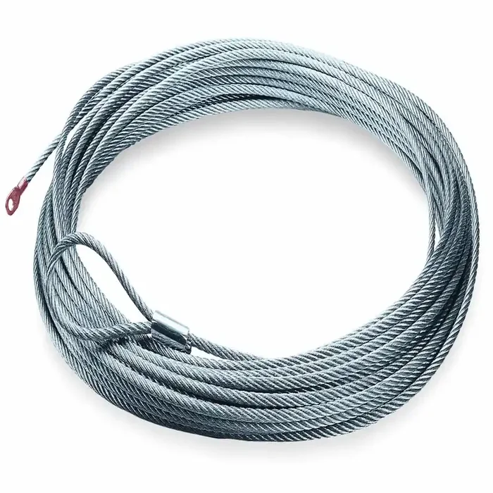 WARN WIRE ROPE ASSEMBLY 5/32 Inch Diameter x 50 Foot Length 69336