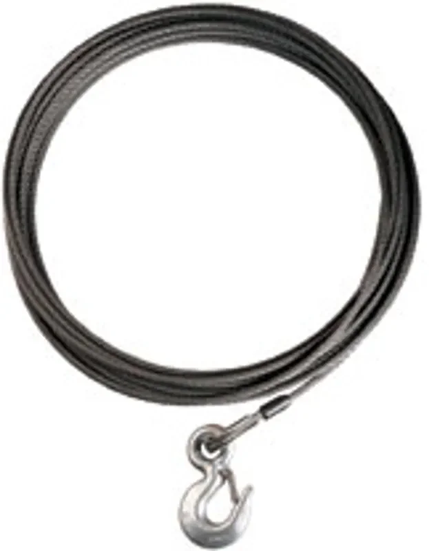 WARN WIRE ROPE ASSEMBLY 7/16 Inch Diameter x 100 Foot Length 23678