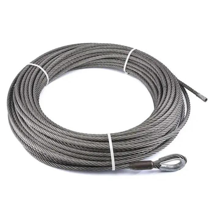 WARN WIRE ROPE ASSEMBLY 9/16 Inch Diameter x 245 Foot Length 77452