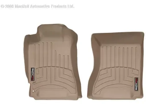 WeatherTech 03-08 forester front floorliner tan