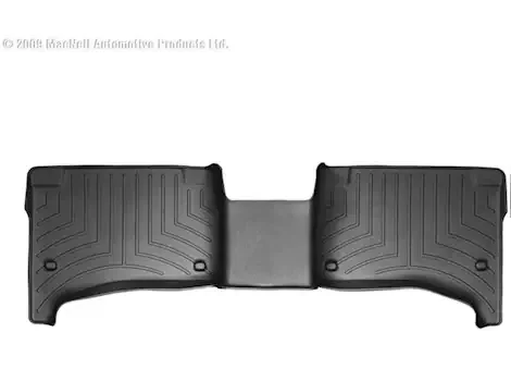 WeatherTech 04-10 porsche cayenne/touareg rear floorliner black