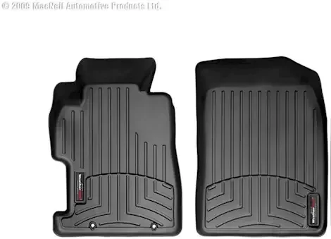 WeatherTech 06-11 civic front black floorliners