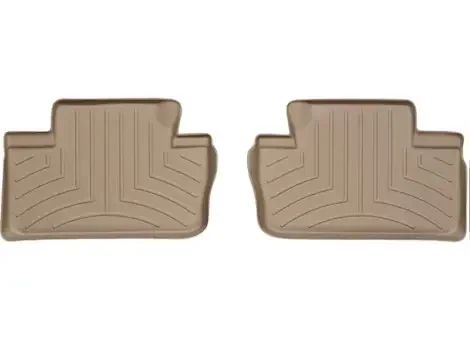 WeatherTech 06-12 lexus is two-pc rear floorliner tan