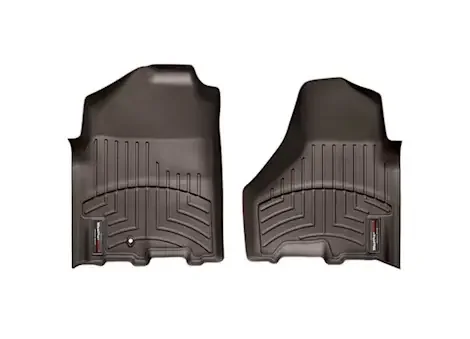 WeatherTech 09-12 ram fits crew cab only front floorliner cocoa