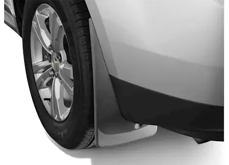WeatherTech 10-c ram 3500 dually no fender flares no drill mudflaps black rear pair
