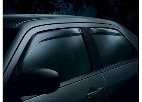 WeatherTech 11-16 jetta/gli sedan front & rear side window deflectors dark smoke