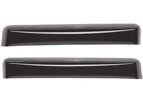 WeatherTech 11-22 grand cherokee rear side window deflectors dark tint