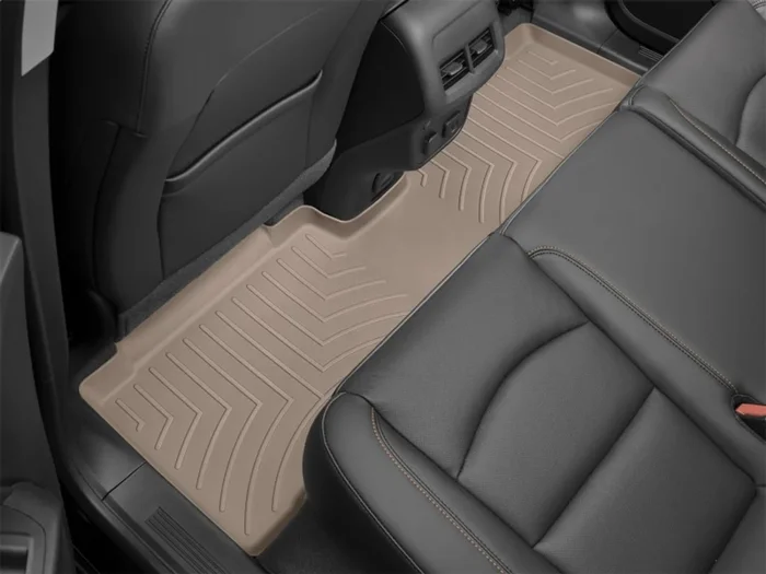 WeatherTech 2018+ Jeep Wrangler JL Rear FloorLiner – Tan (2 Piece Liner) – 4513133