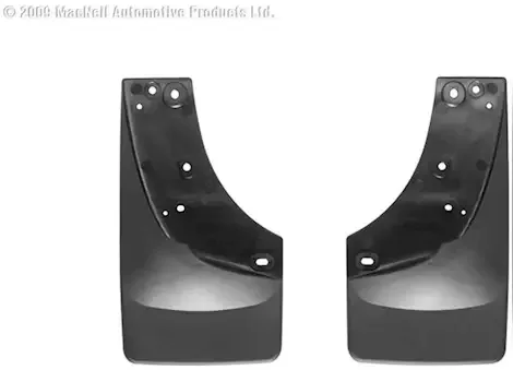WeatherTech No-Drill DigitalFit Front Mud Flaps 110005