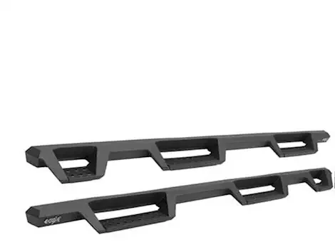 Westin Automotive 07-18 silverado/sierra 1500 crew cab(5.5 ft bed)drill req text blk hdx drop wtw nerf step bars