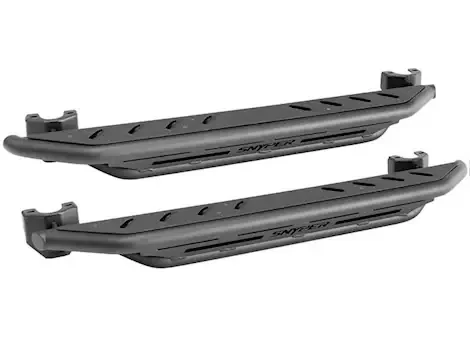 Westin Automotive 07-18 wrangler triple tube rock rails-textured black