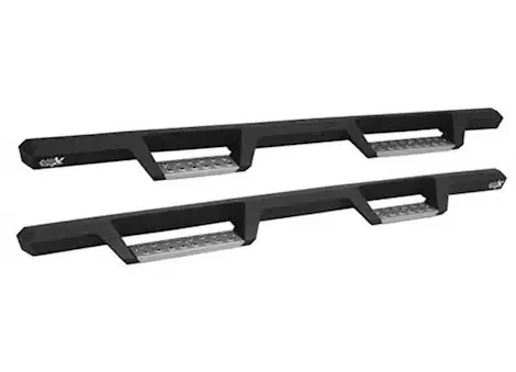 Westin Automotive 15-c f150/17-c f250/f350 supercab textured black hdx ss drop nerf bars