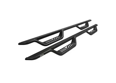 Westin Automotive 99-16 f250/350/450/550 crew cab outlaw drop nerf step bars textured black