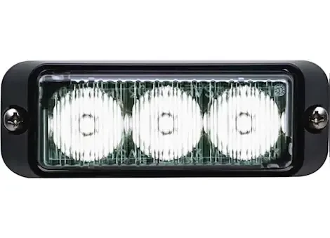 Whelen Engineering Co., Inc. Tir3 warning light, horizontal mount (white)