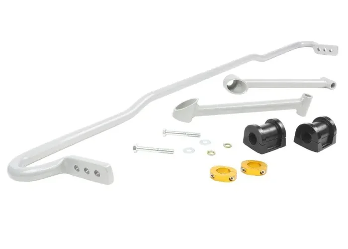 Whiteline 08+ Subaru WRX Hatch / 08-09 Subaru STi Rear 20mm Heavy Duty Adjustable Swaybar (includes