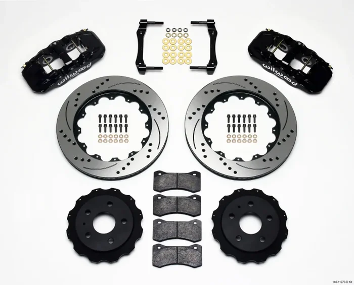 Wilwood AERO4 Rear Kit 14.25in Drilled 2010-2015 Camaro – 140-11270-D