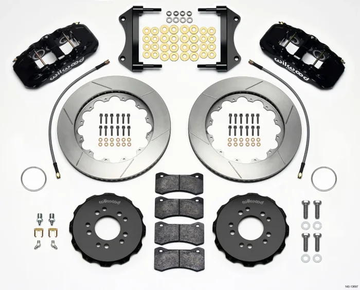 Wilwood AERO6 Front Hat Kit 14.25 2014-Up Corvette C7 w/Lines – 140-13697