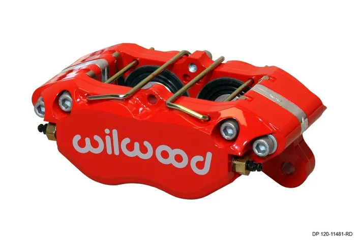 Wilwood Caliper-Dynapro Dust-Boot 5.25in Mount – Red 1.38in Pistons .81in Disc
