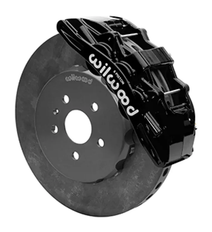 Wilwood SX6R WCCB Carbon-Ceramic 10-14 Chevy Camaro Front Big Brake Kit – Black – 140-15434-CSIC
