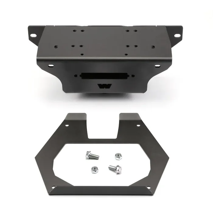 Winch Mounting Kit for Polaris RZR PRO XP. For use with any WARN VRX winch.