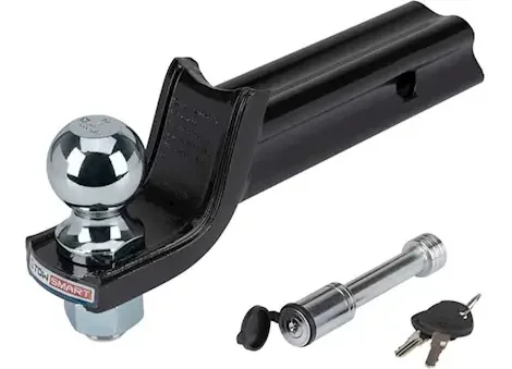 Winston Products – SmartStraps/CargoSmart/TowSmart Class iii x-mount security starter kit w/ 2in ball & 5/8in locking pin,2in drop,x 3/4in rise 5000lb