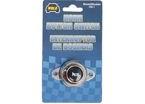 Wolo Manufacturing Corp. Horn button switch – metal chrome finish