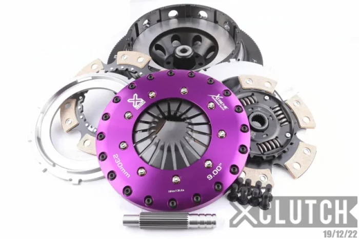 XClutch 18-24 Ford Mustang GT 5.0L 9in Twin Sprung Ceramic Clutch Kit – XKFD23558-2B