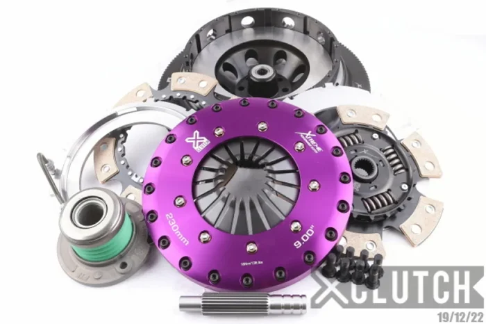 XClutch 18-24 Ford Mustang GT 5.0L 9in Twin Sprung Ceramic Clutch Kit – XKFD23658-2B
