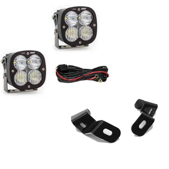 XL80 A-Pillar Kit – ‘19-22 2500/3500 (Driving/Combo; Clear)