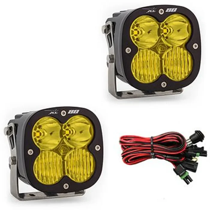 XL80 LED Light Pod Pair (Driving/Combo; Amber)