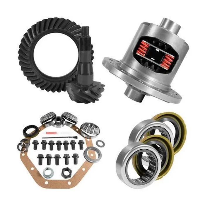 ZF 9.25″ CHY 3.91 Rear Ring & Pinion, Install Kit, Posi, Axle Bearings & Seals