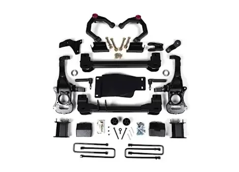Zone Offroad 19-c chev/gmc 1500 4wd 6in suspension lift kit w/nitro shocks